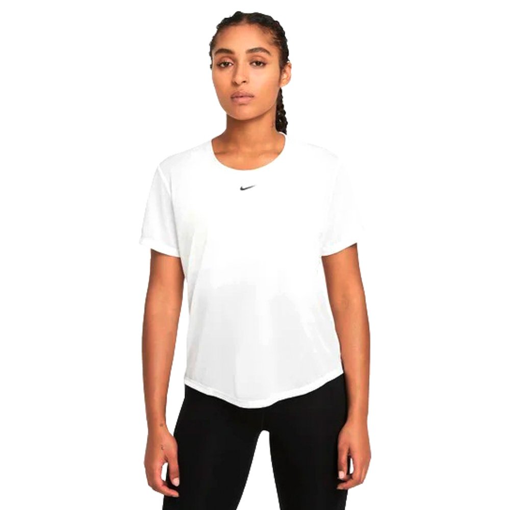 Camiseta Nike One Dri-Fit Branca - Feminina