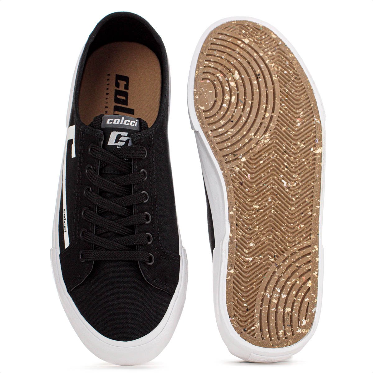 Tenis Colcci 0007 Cool Canvas Preto - Feminino Preto 5