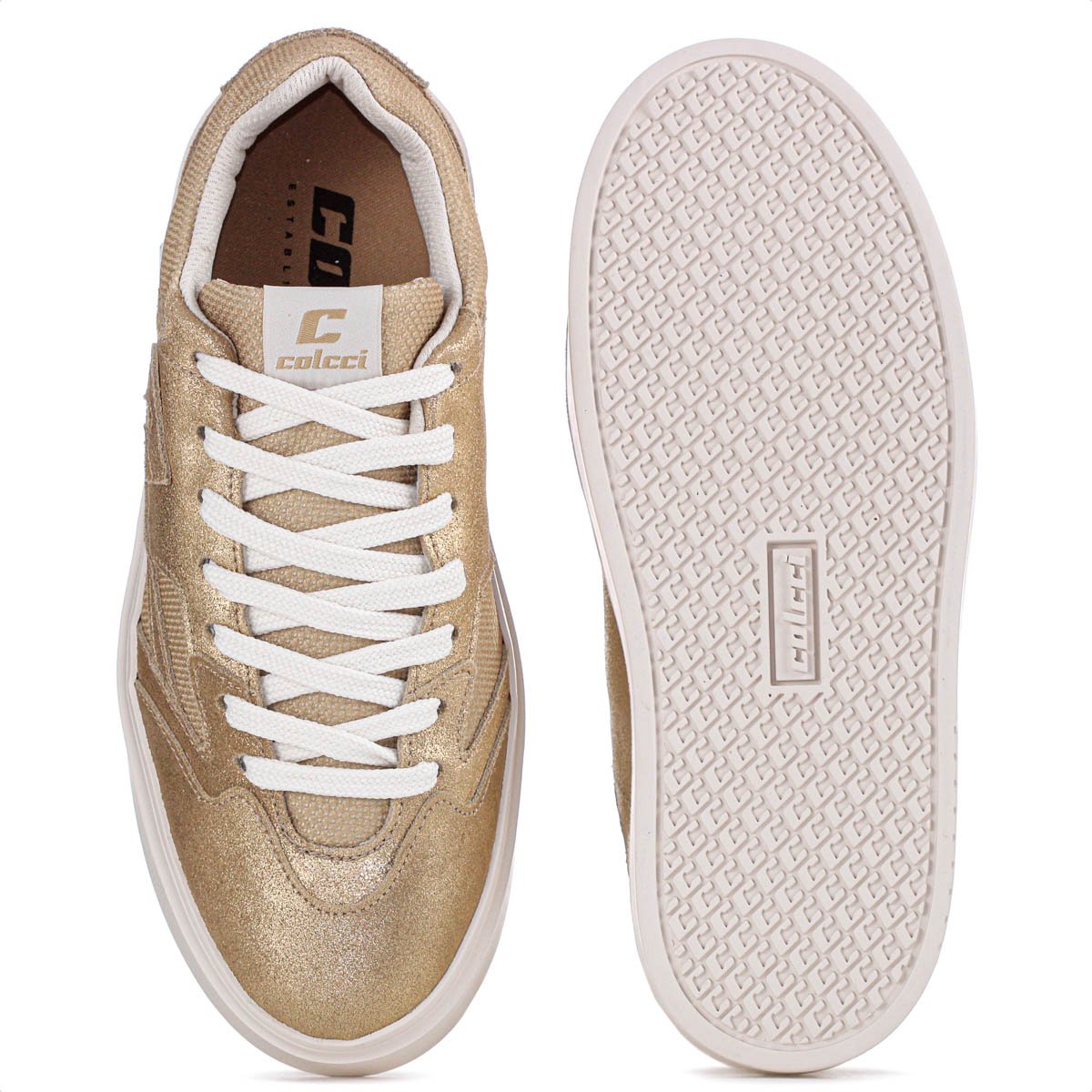 Tenis Colcci 006 Cool Dourado - Feminino Dourado 5
