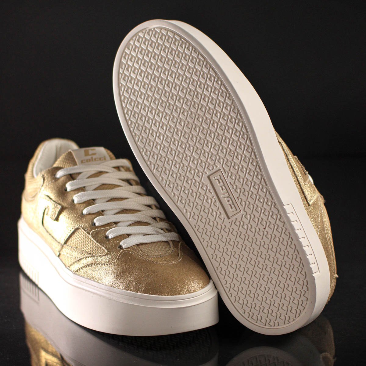 Tenis Colcci 006 Cool Dourado - Feminino Dourado 7