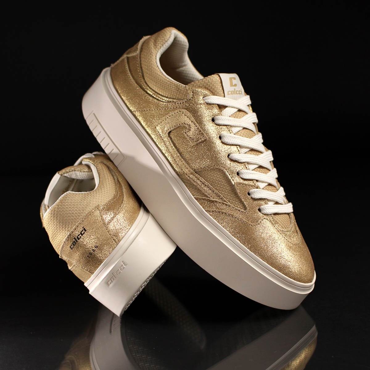 Tenis Colcci 006 Cool Dourado - Feminino Dourado 8