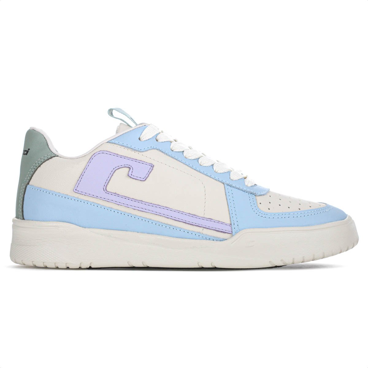 Tenis Colcci C/Cool Off White Azul e Roxo - Feminino Branco 1