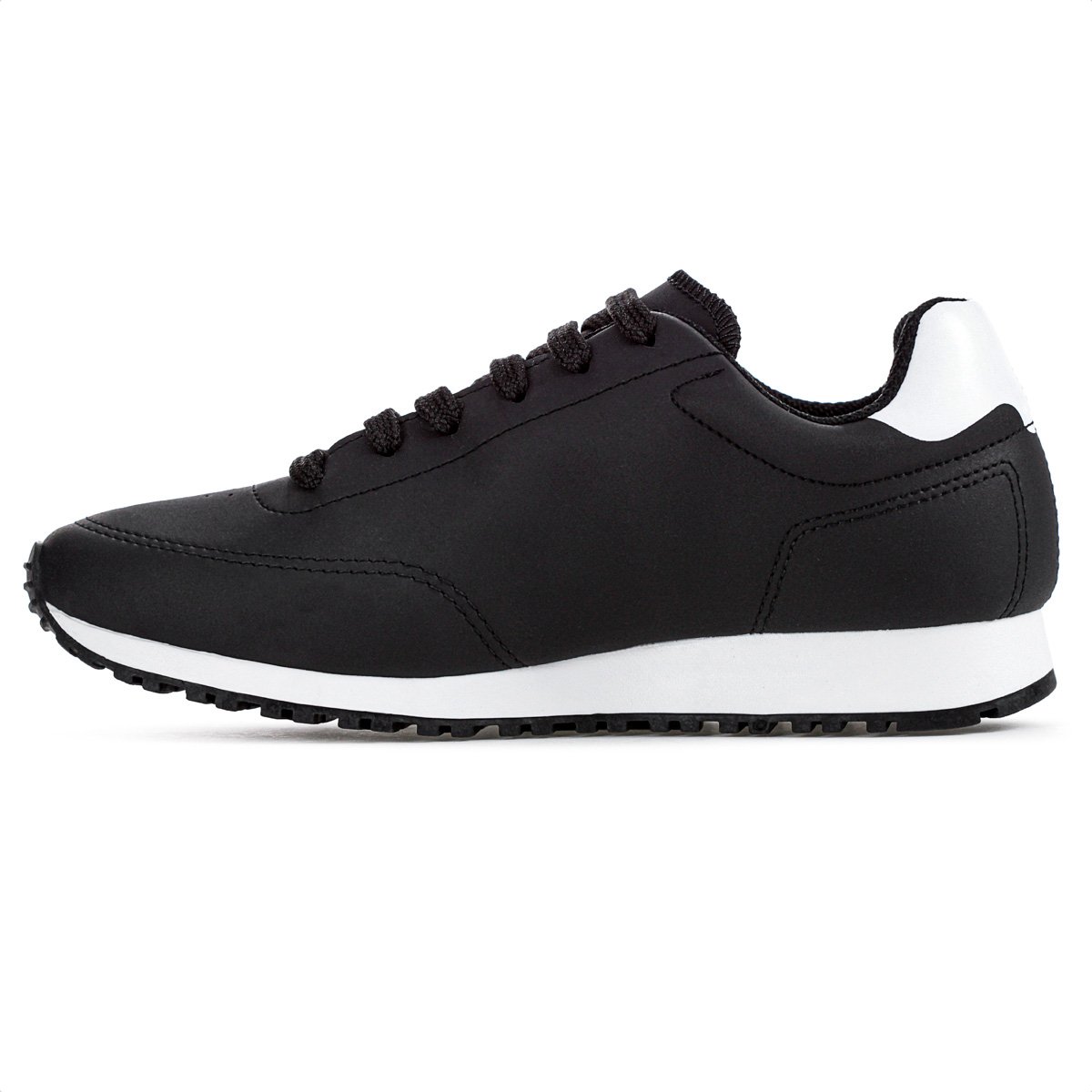 Tenis Coca Cola Sport Style Preto e Branco - Feminino Preto 2