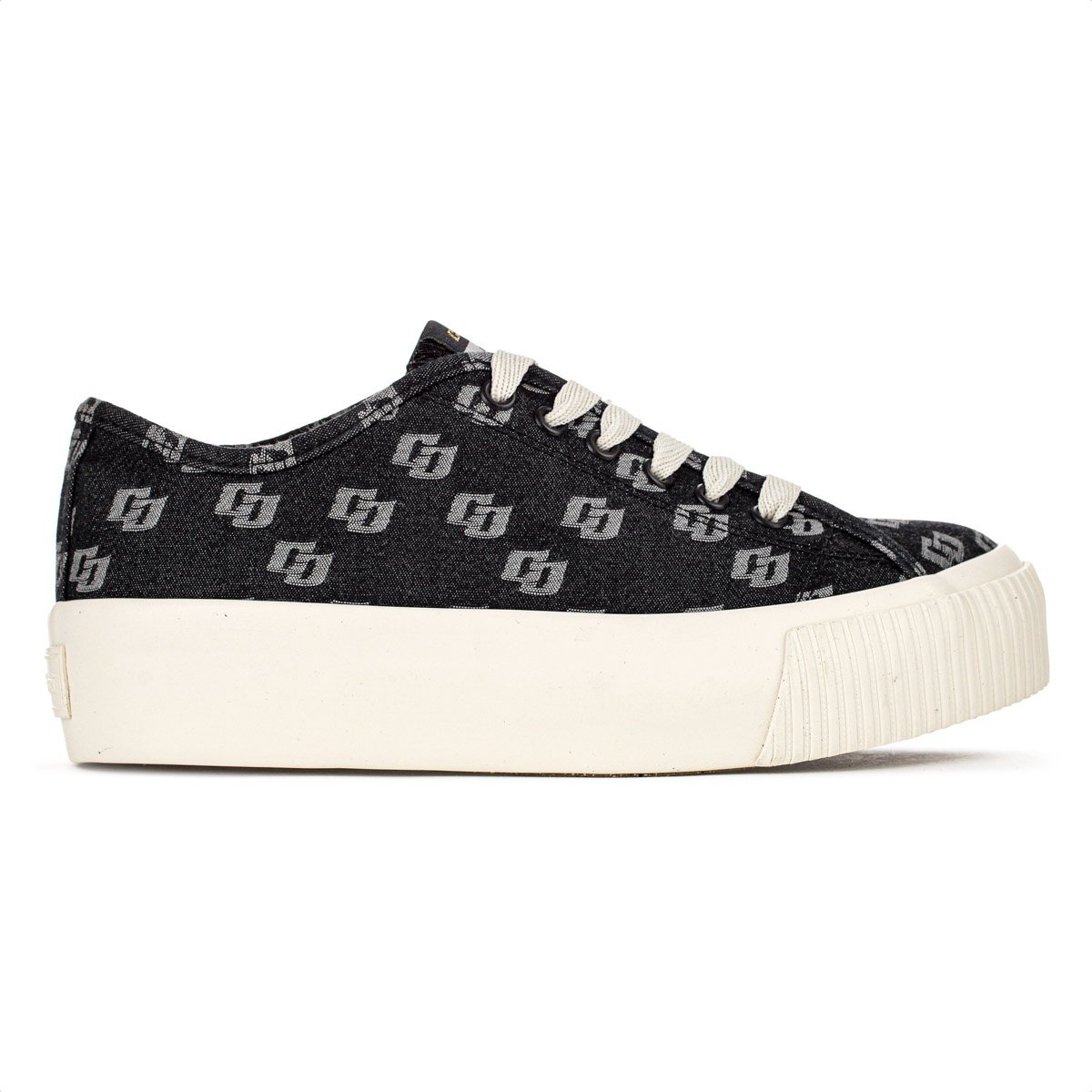 Tenis Colcci C/F Gravis Iconic Preto - Feminino Preto 1