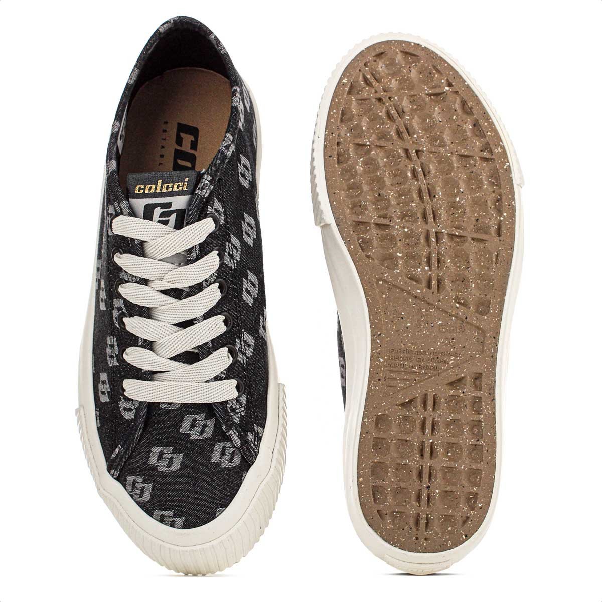 Tenis Colcci C/F Gravis Iconic Preto - Feminino Preto 5