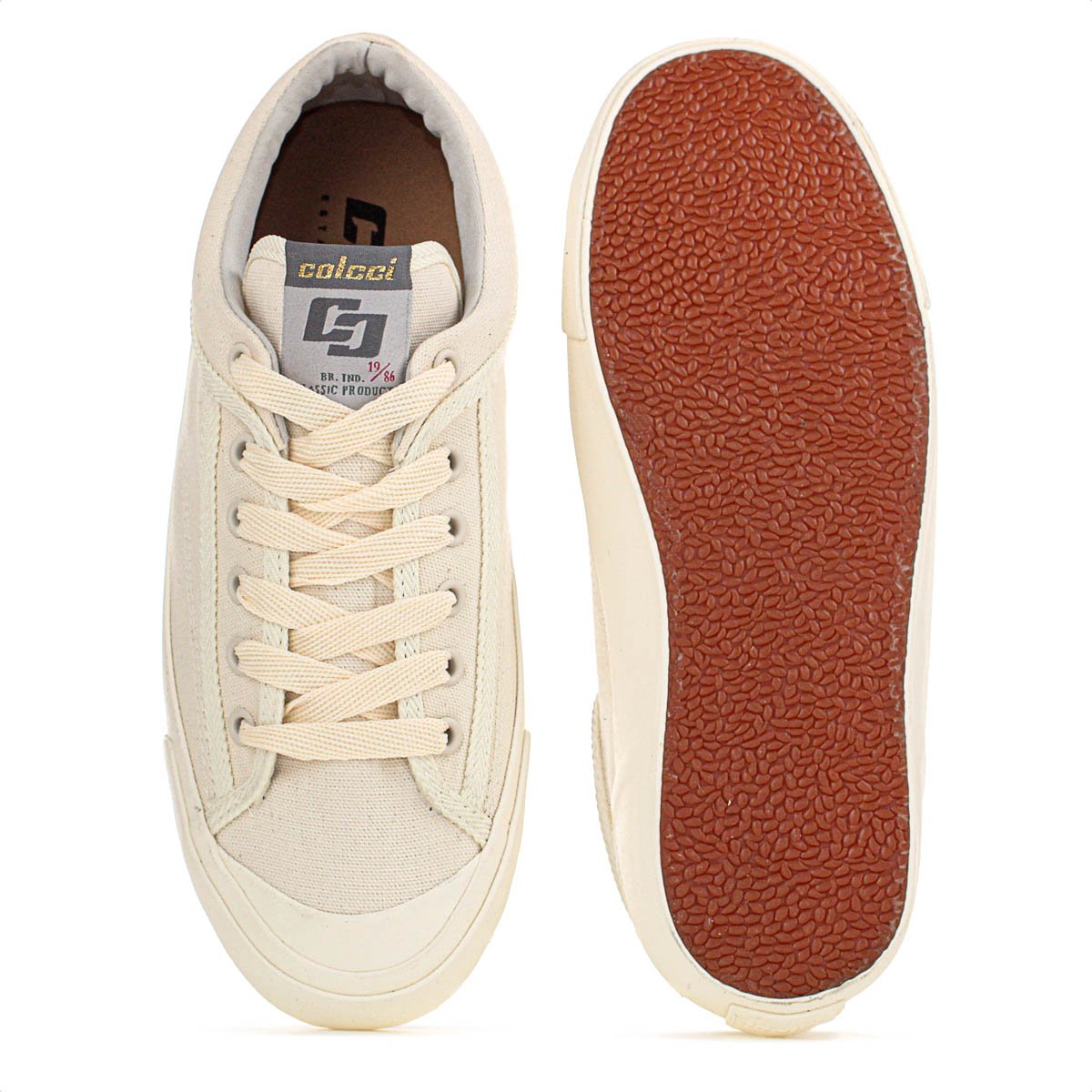 Tenis Colcci Tip Canvas Off Whitte - Feminino Branco 5