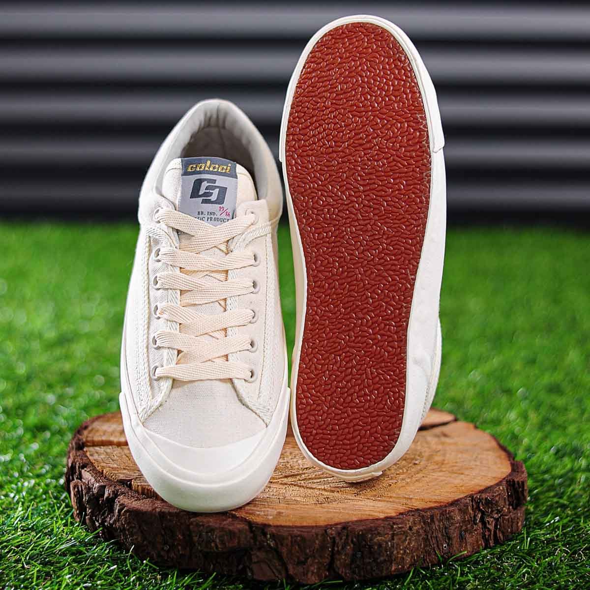 Tenis Colcci Tip Canvas Off Whitte - Feminino Branco 6