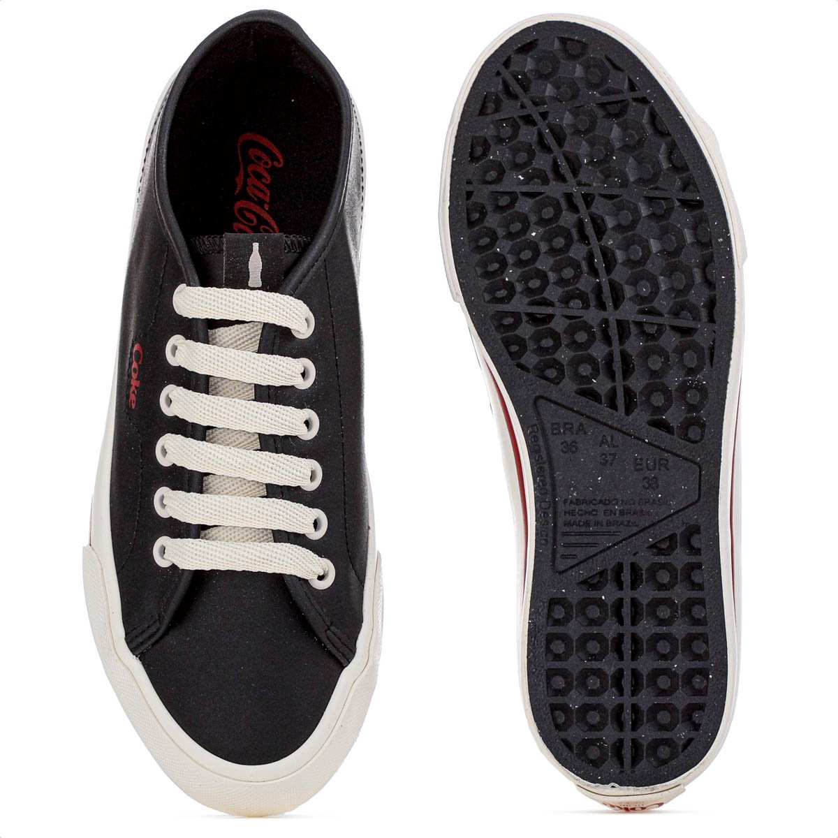 Tenis Coca Cola Chandler Town Preto - Feminino Preto 5