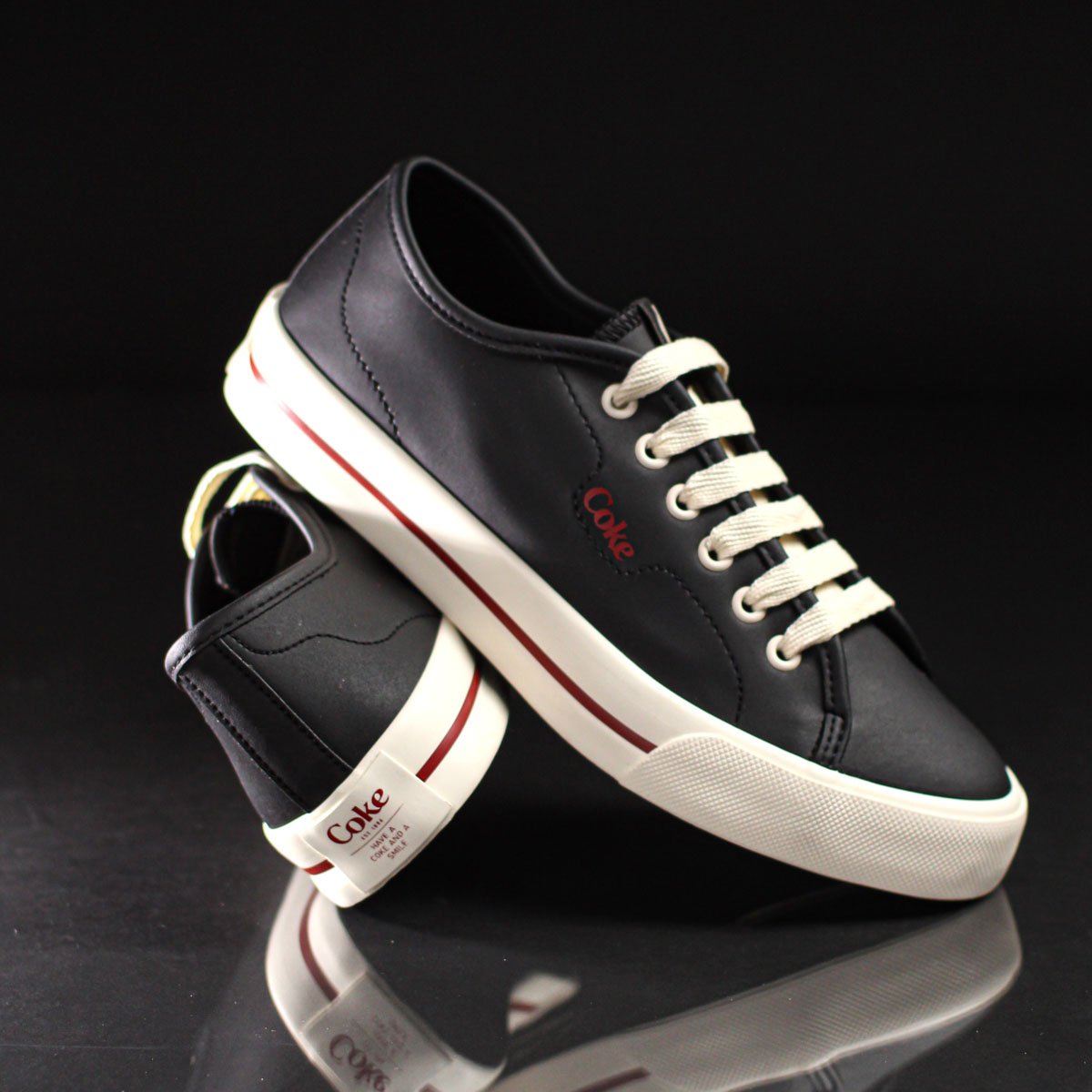 Tenis Coca Cola Chandler Town Preto - Feminino Preto 7