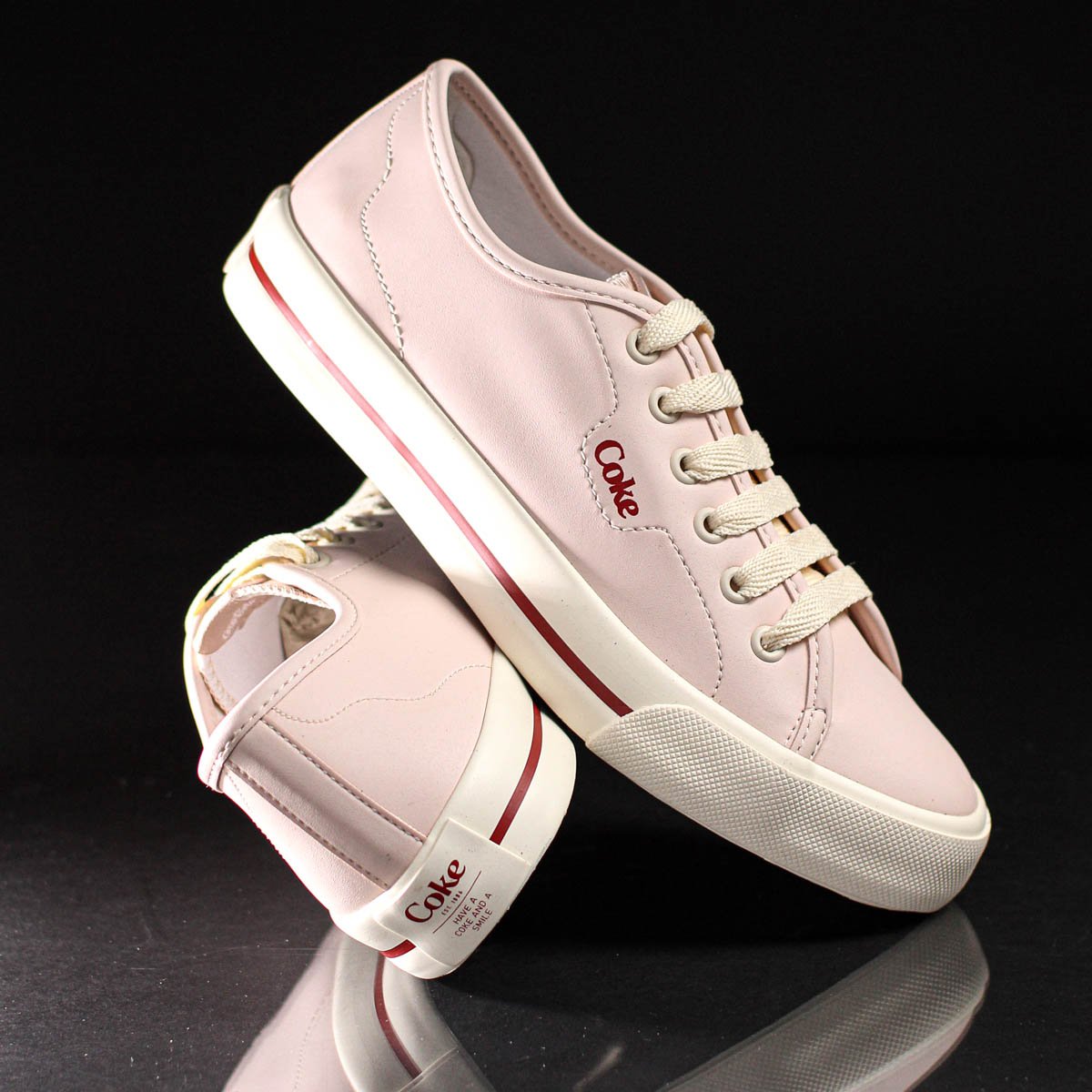 Tenis Coca Cola Chandler Town Rosa Claro - Feminino Rosa 7