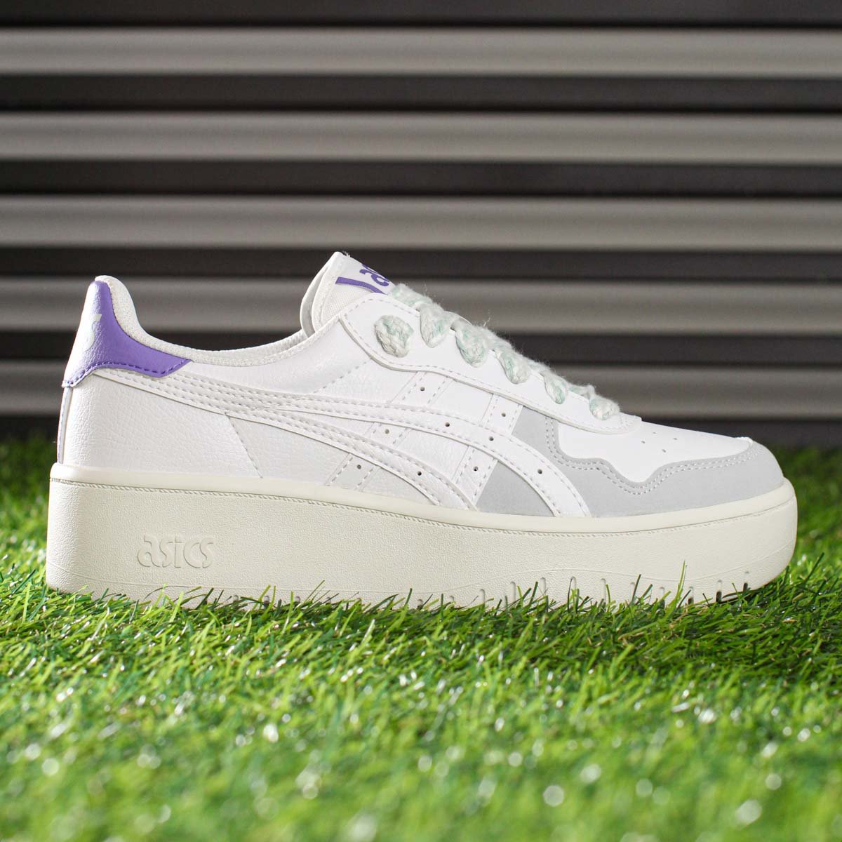 Tenis Asics Japan S PF Branco e Off White - Feminino Branco 6
