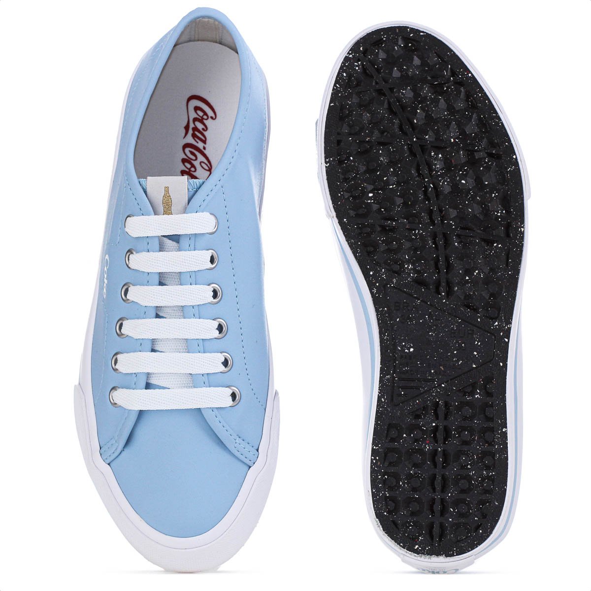 Tenis Coca Cola Chandler Town Azul Claro - Feminino Azul 5