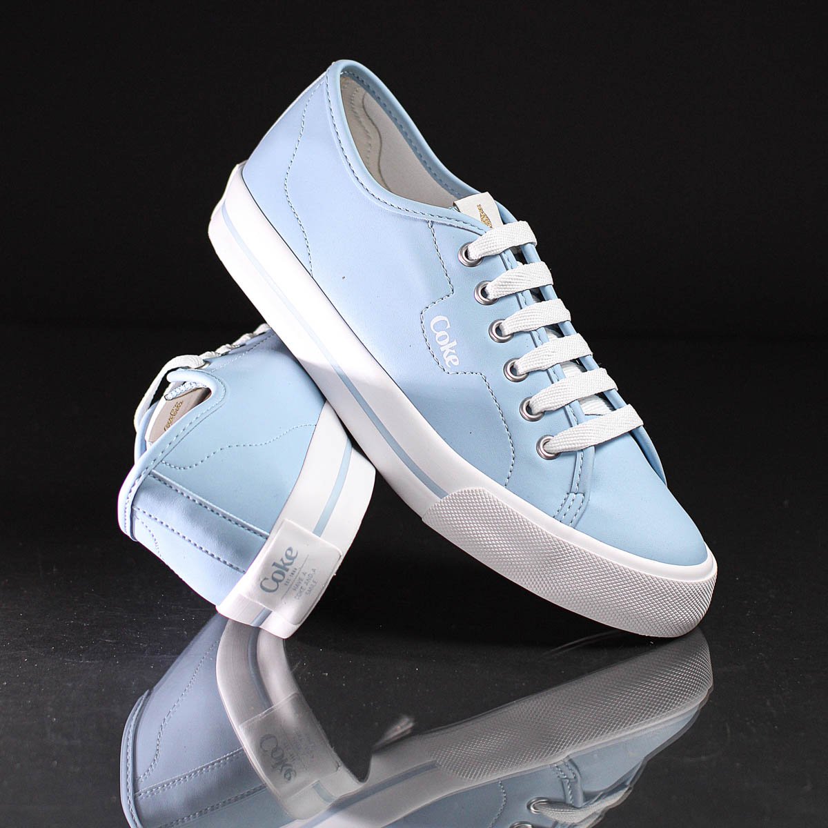 Tenis Coca Cola Chandler Town Azul Claro - Feminino Azul 8