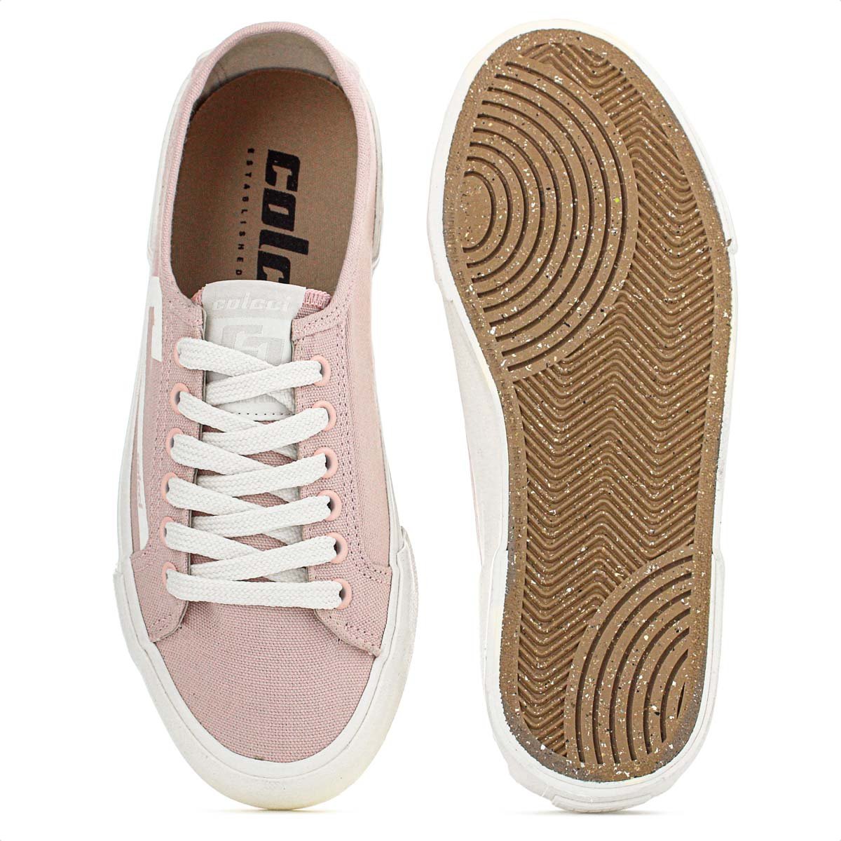 Tenis Colcci 0007 Cool Canvas Rosa Fluter - Feminino Rosa 5