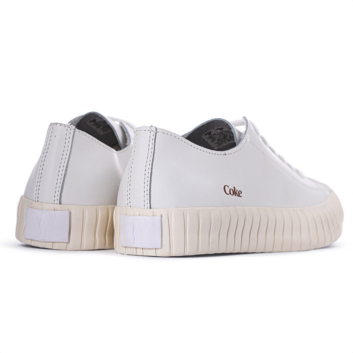 Tenis Coca Cola Newpoart Leather Branco - Feminino Branco 4