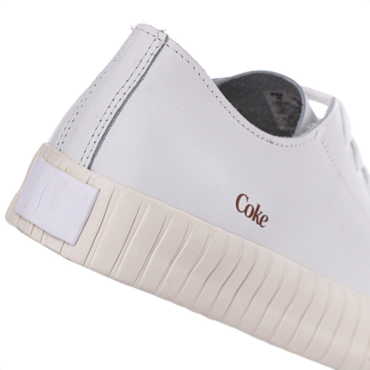 Tenis Coca Cola Newpoart Leather Branco - Feminino Branco 7