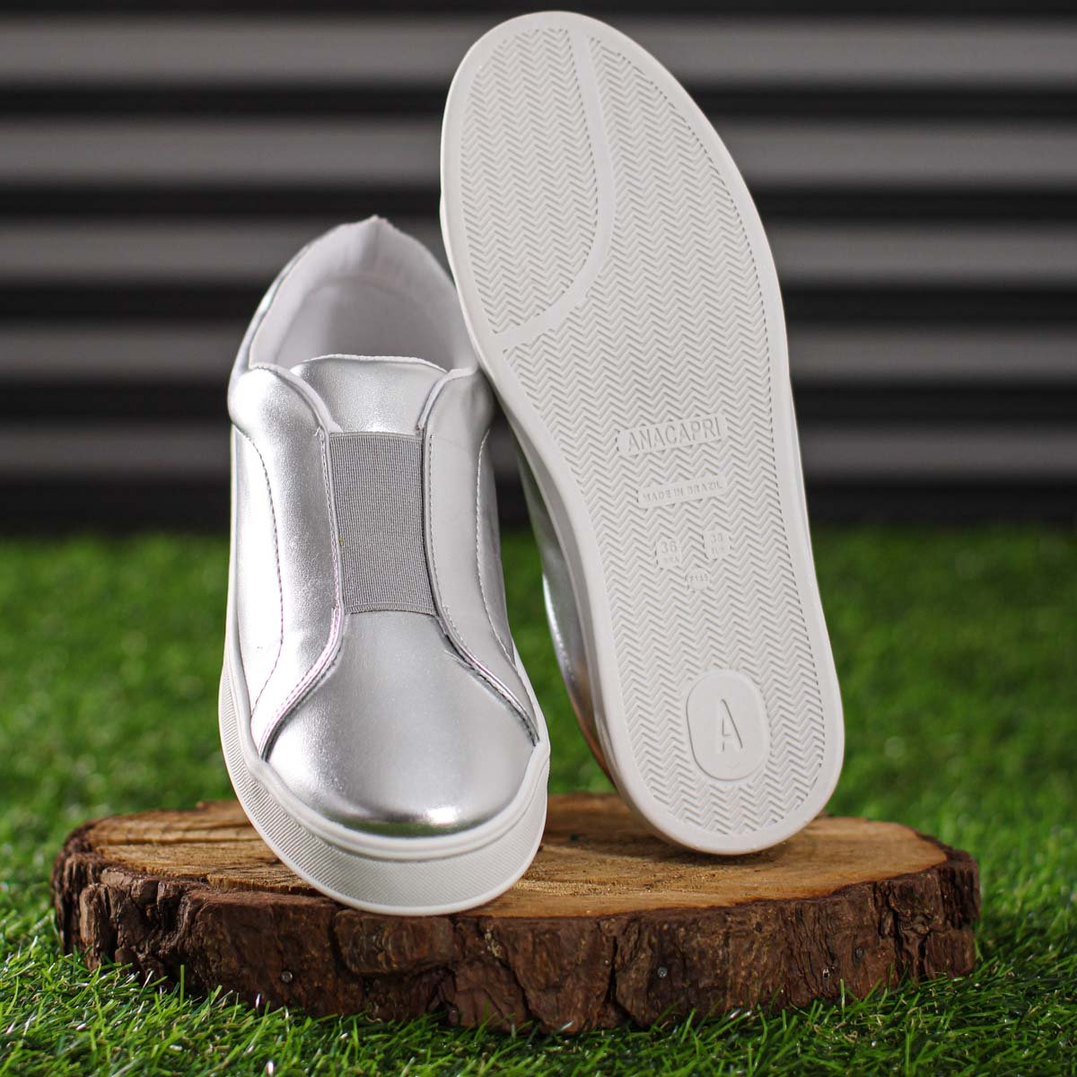 Tenis Anacapri Napa Prata - Feminino Prata 8