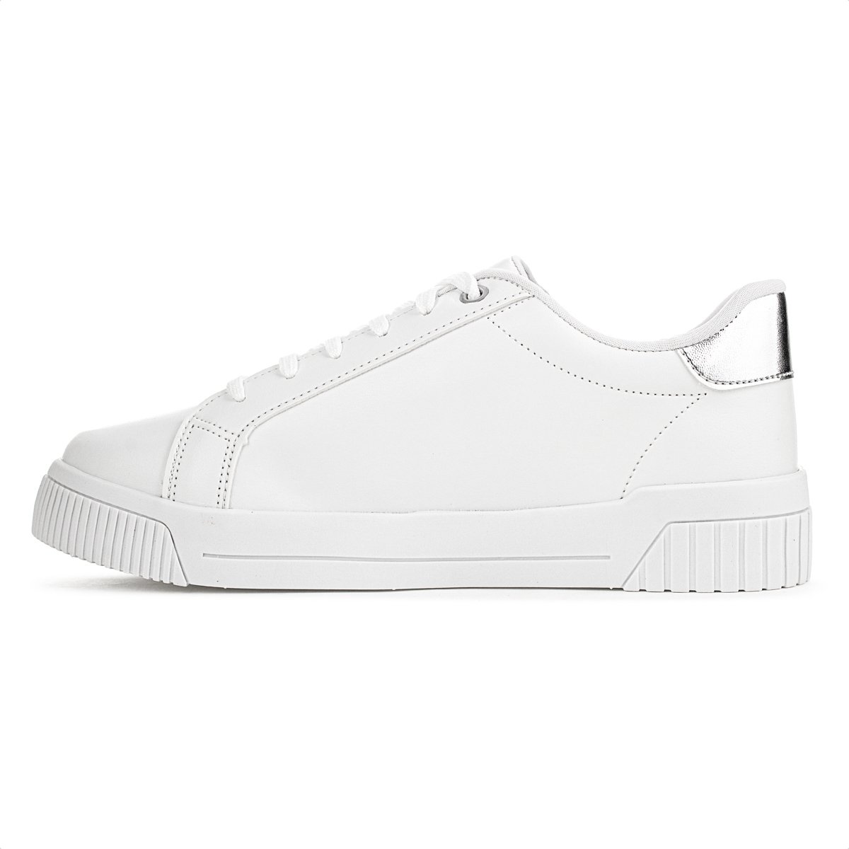 Tenis Anacapri Branco e Prata - Feminino Branco 2