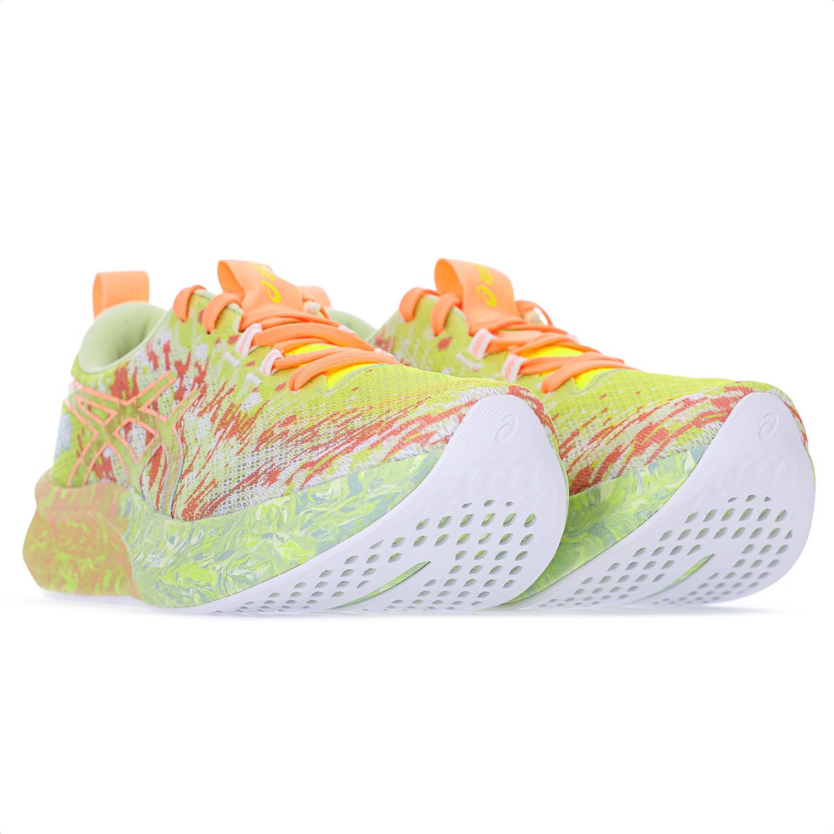 Tenis Asics Noosa Tri 16 Verde e Laranja - Masculino Verde 3