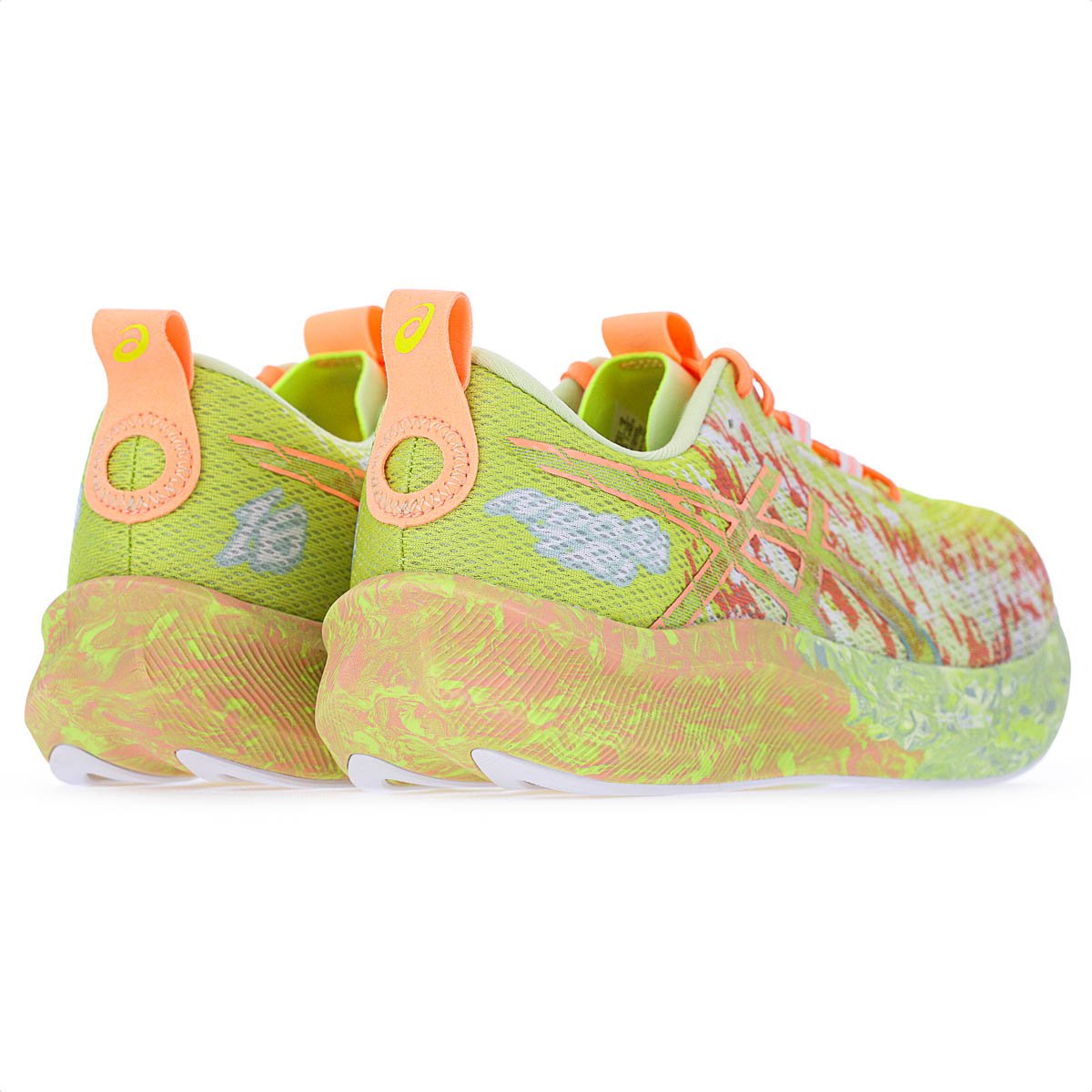 Tenis Asics Noosa Tri 16 Verde e Laranja - Masculino Verde 4