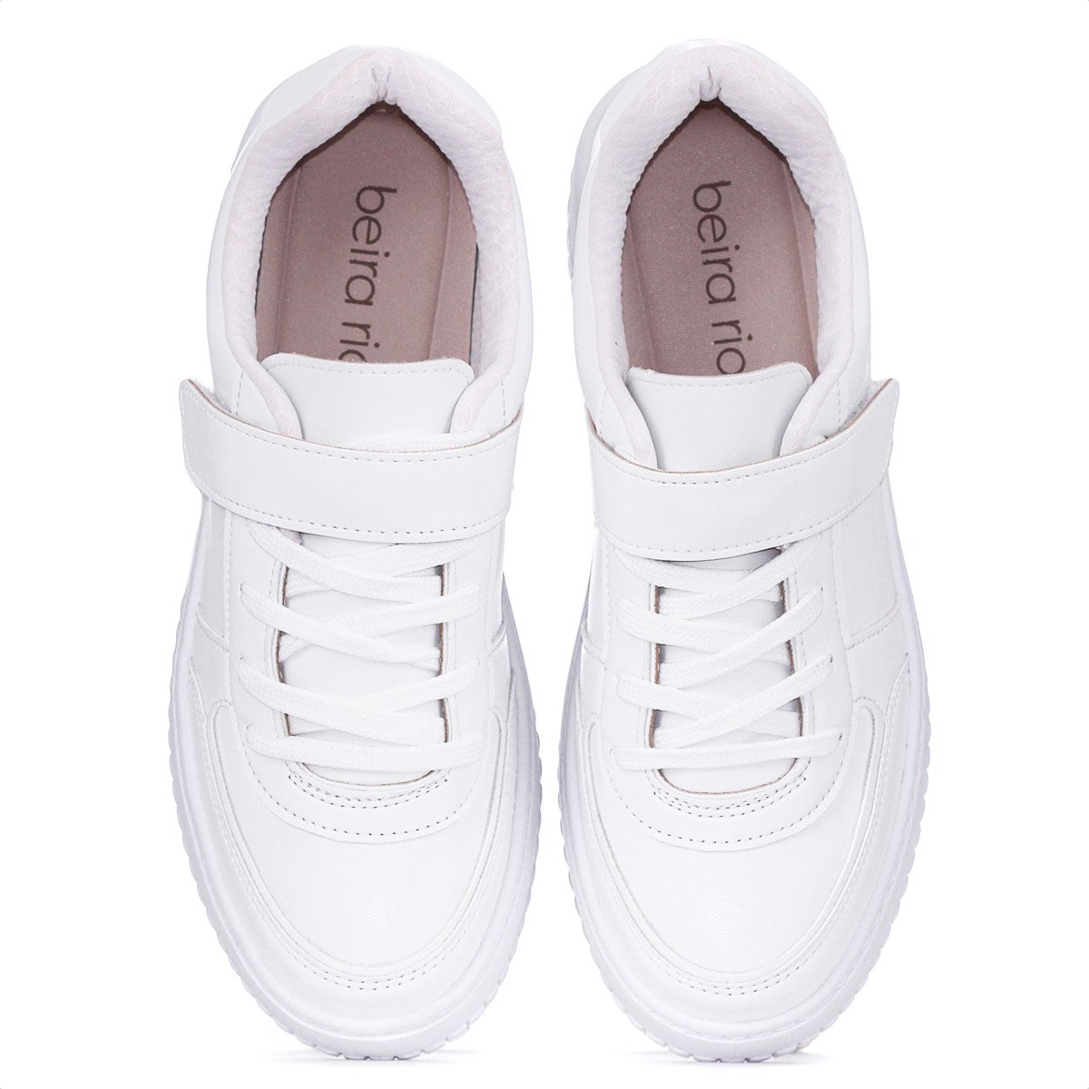 Tenis Beira Rio 4316105 Branco - Feminino Branco 5