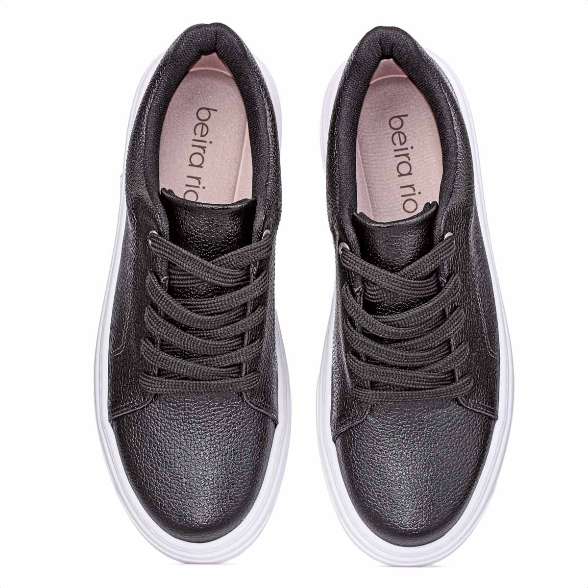 Tenis Beira Rio 4305107 Preto - Feminino  Preto 5