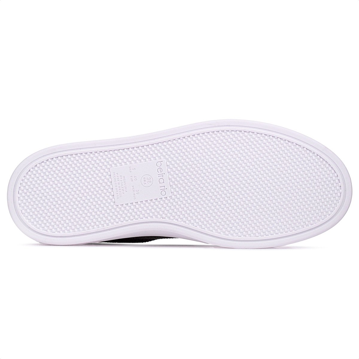 Tenis Beira Rio 4305107 Preto - Feminino  Preto 6