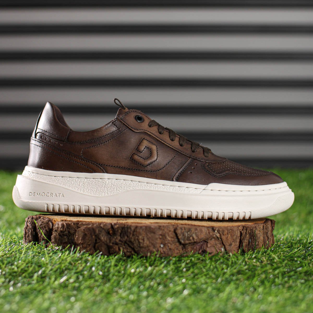 Tenis Democrata Block Marrom - Masculino Marrom 6