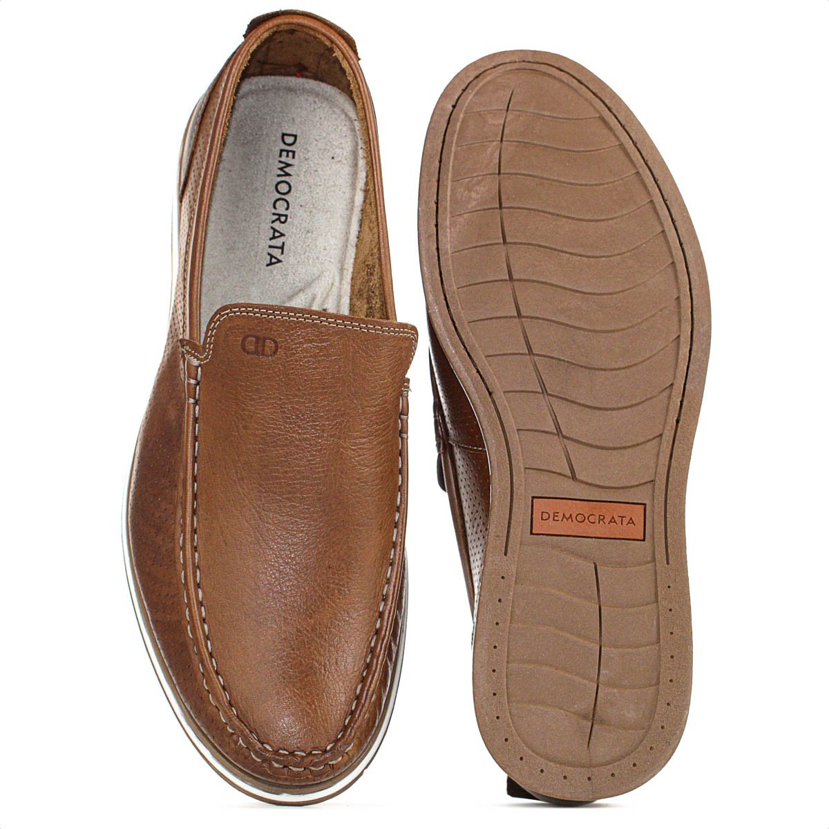 Mocassim Democrata Flow Hunter Marrom - Masculino Marrom 5