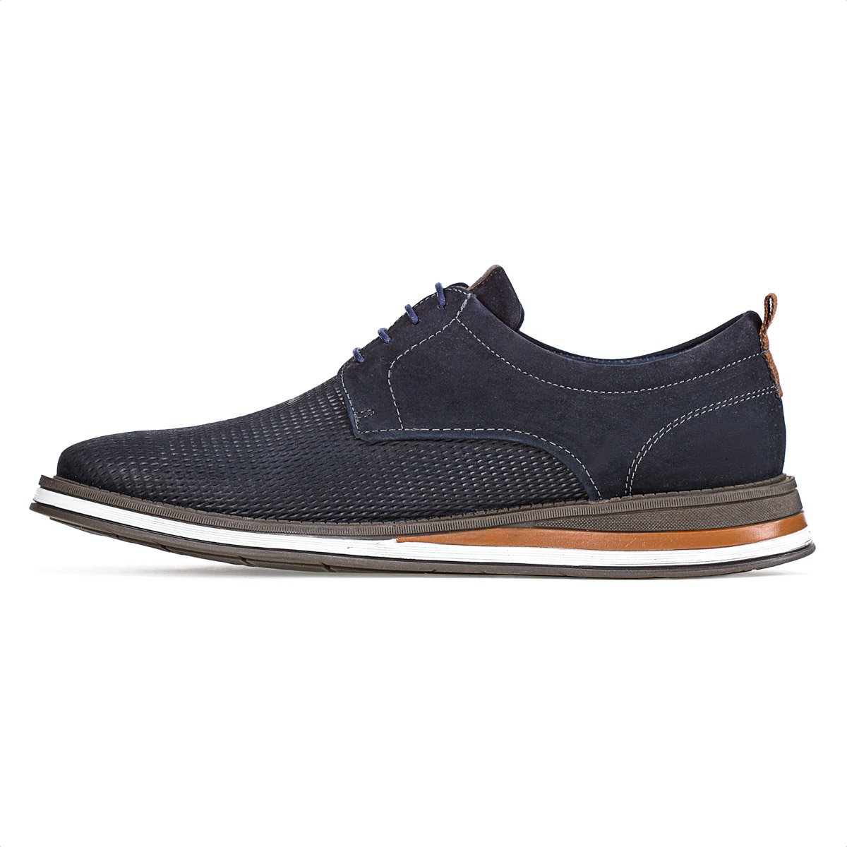 Sapato Democrata Metropolitan Type C/ Cadarco Azul Marinho - Masculino Azul 2