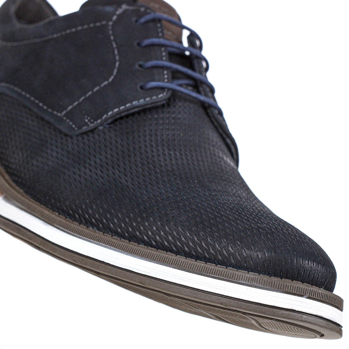 Sapato Democrata Metropolitan Type C/ Cadarco Azul Marinho - Masculino Azul 3