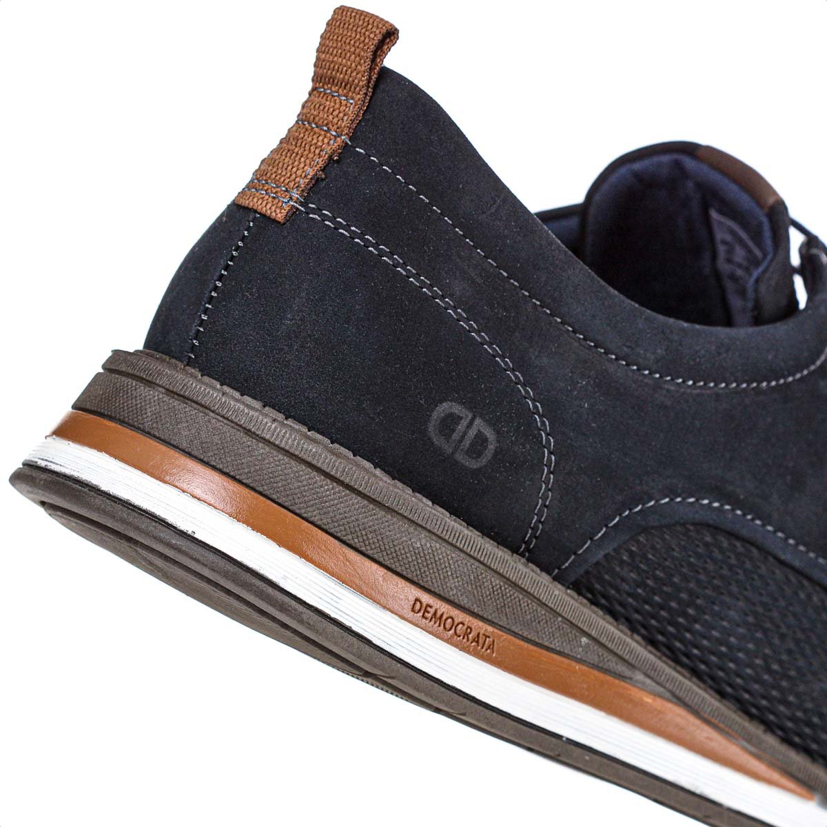 Sapato Democrata Metropolitan Type C/ Cadarco Azul Marinho - Masculino Azul Escuro 4