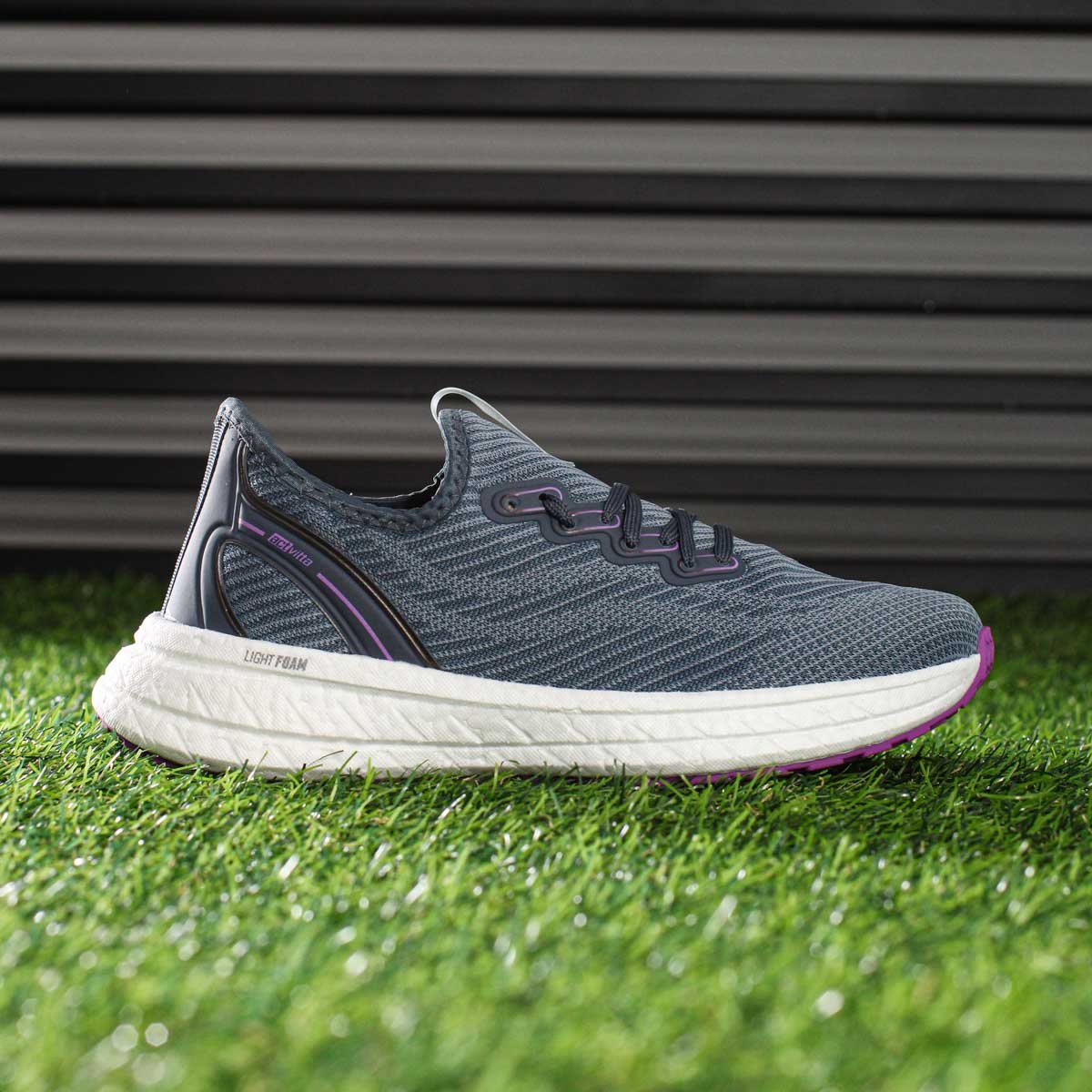 Tenis Loc Tenis Actvitta Gaspea Loc Omega Cinza e Roxo - Feminino Cinza