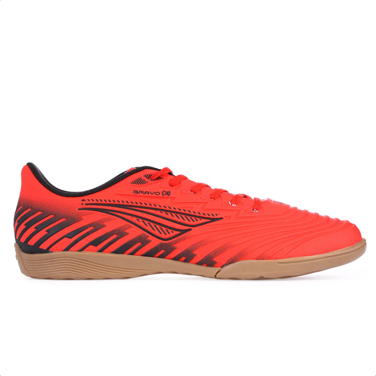 Chuteira Penalty Futsal Bravo Y-3 Vermelho e Preto - Masculino Vermelho 2