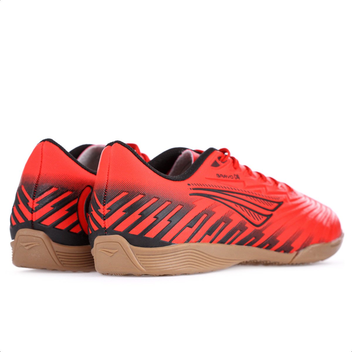 Chuteira Penalty Futsal Bravo Y-3 Vermelho e Preto - Masculino Vermelho 5
