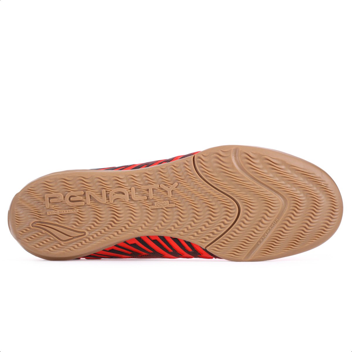 Chuteira Penalty Futsal Bravo Y-3 Vermelho e Preto - Masculino Vermelho 7