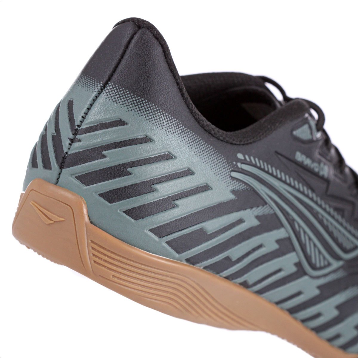 Chuteira Penalty Futsal Bravo Y 3.0 Preto e Chumbo - Masculino Preto 9