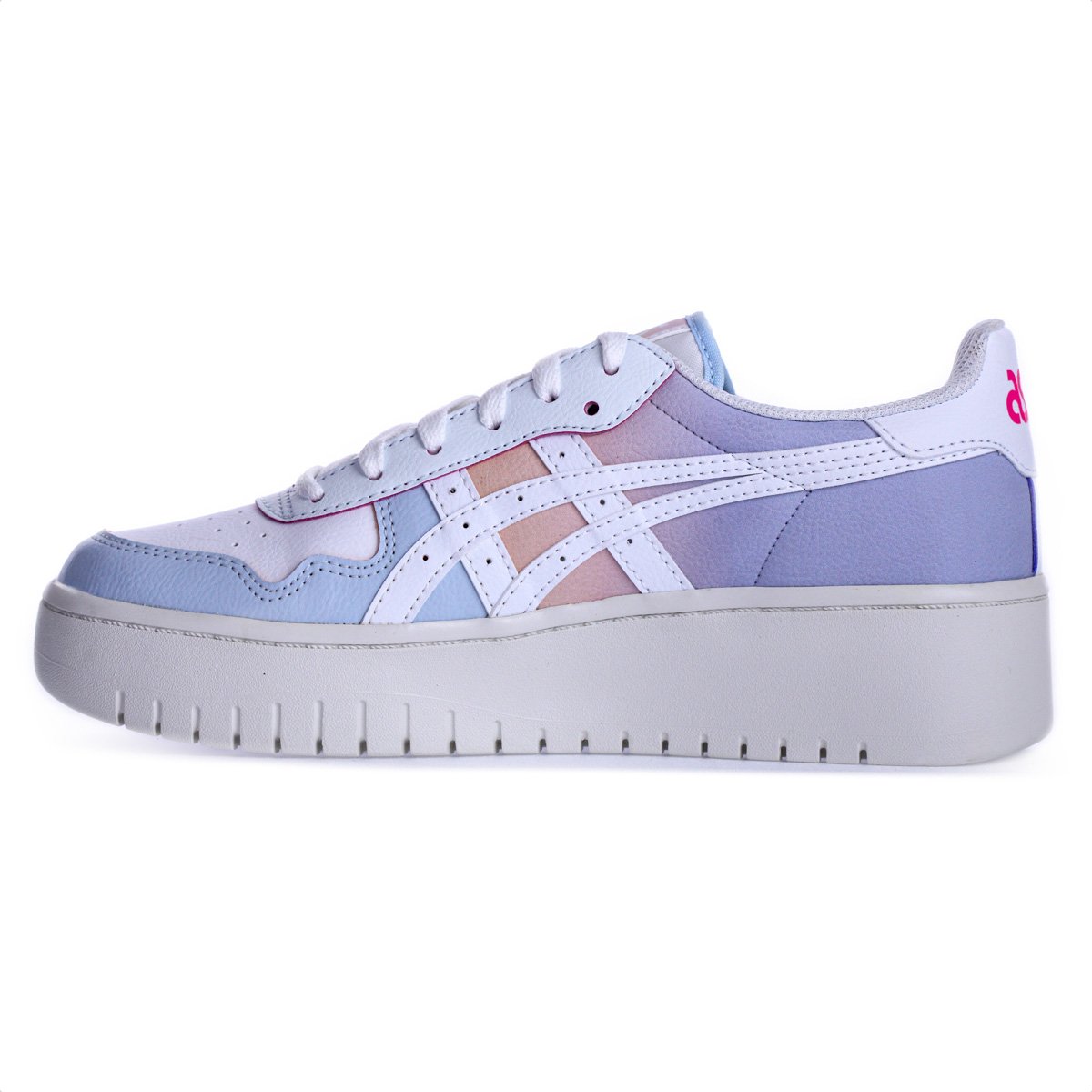 Tenis Asics Japan S PF Branco e Azul - Feminino Branco 3