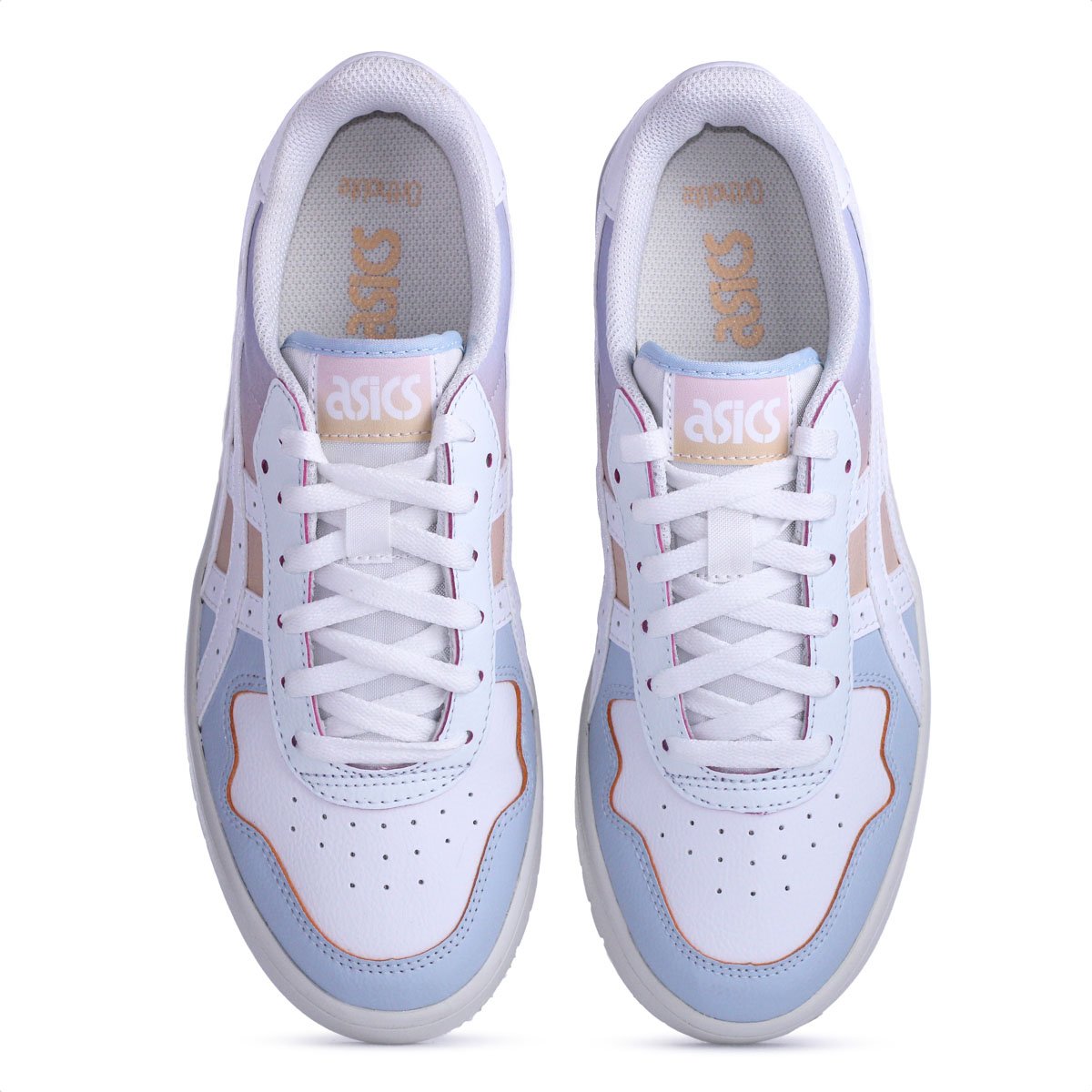 Tenis Asics Japan S PF Branco e Azul - Feminino Branco 6