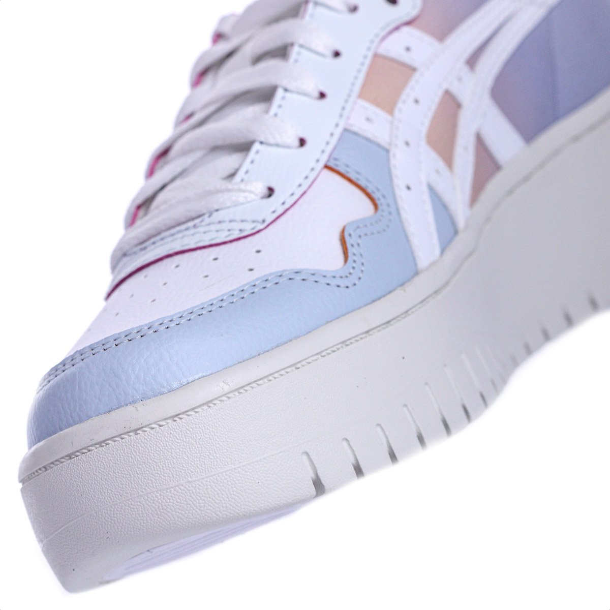 Tenis Asics Japan S PF Branco e Azul - Feminino Branco 8