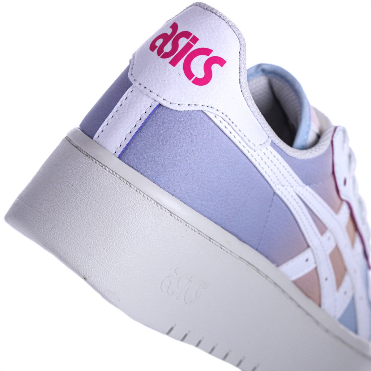 Tenis Asics Japan S PF Branco e Azul - Feminino Branco 9