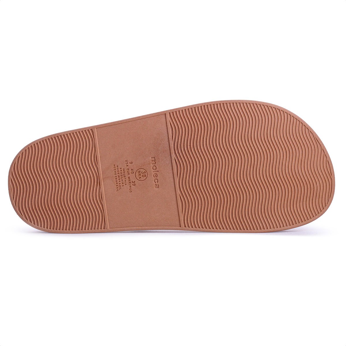 Sandalia Moleca Tira Tripla Rose e Prata - Feminino Rosa 6