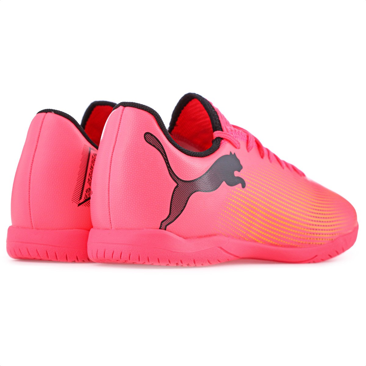 Chuteira Puma Futsal Future 7 Play IT Rosa e Preto - Masculino Rosa 5