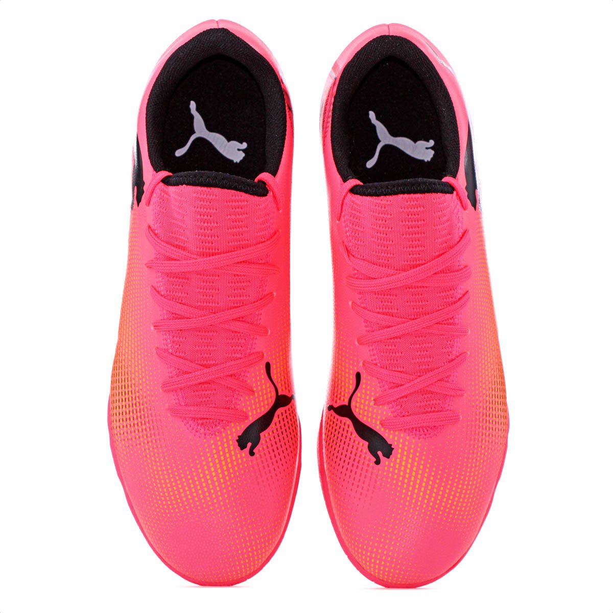 Chuteira Puma Futsal Future 7 Play IT Rosa e Preto - Masculino Rosa 6