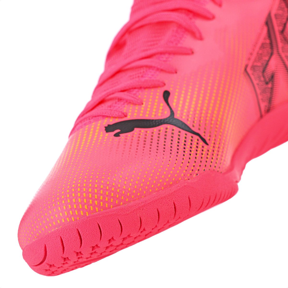 Chuteira Puma Futsal Future 7 Play IT Rosa e Preto - Masculino Rosa 8