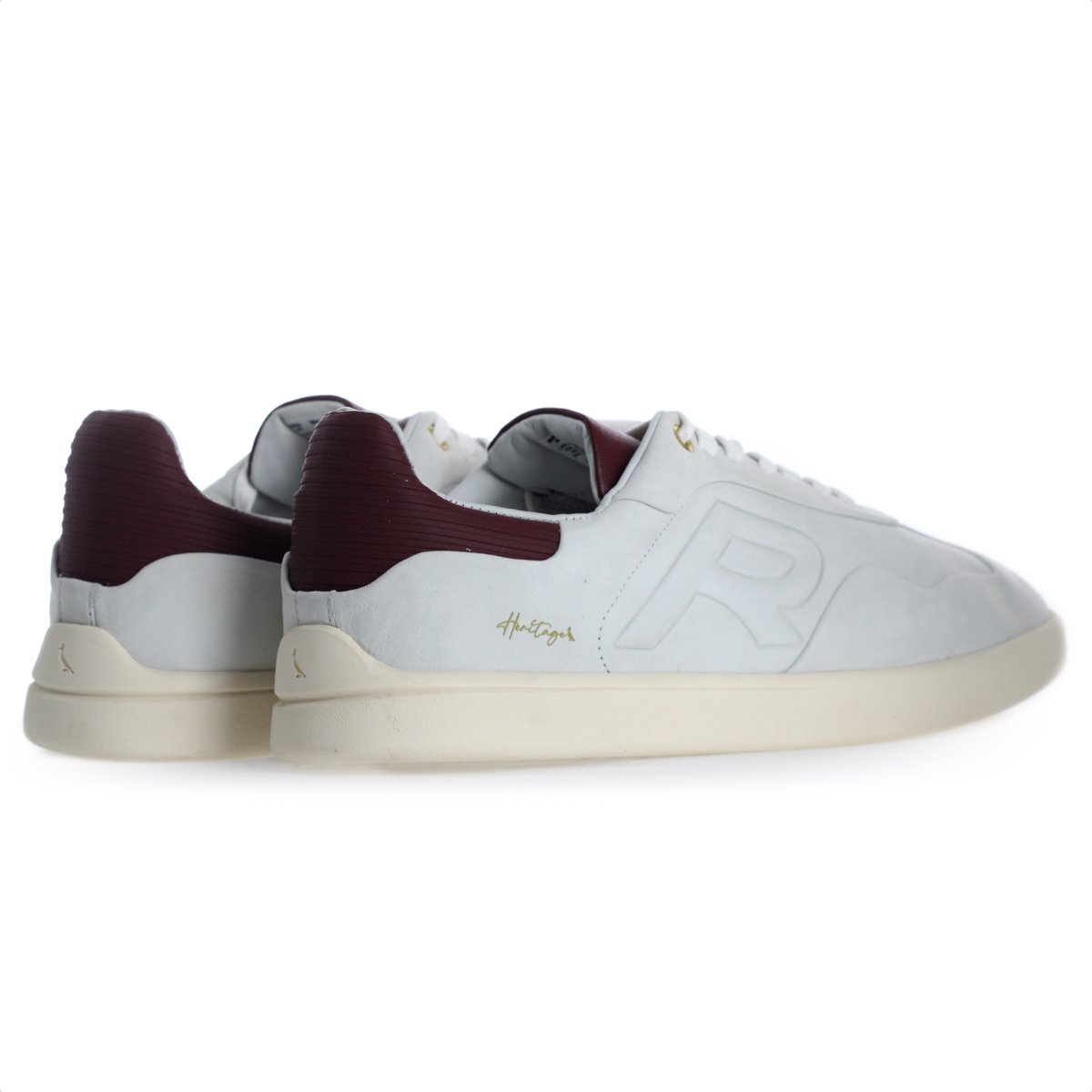 Tenis Reserva Herritage Branco e Bordo - Masculino Branco 4