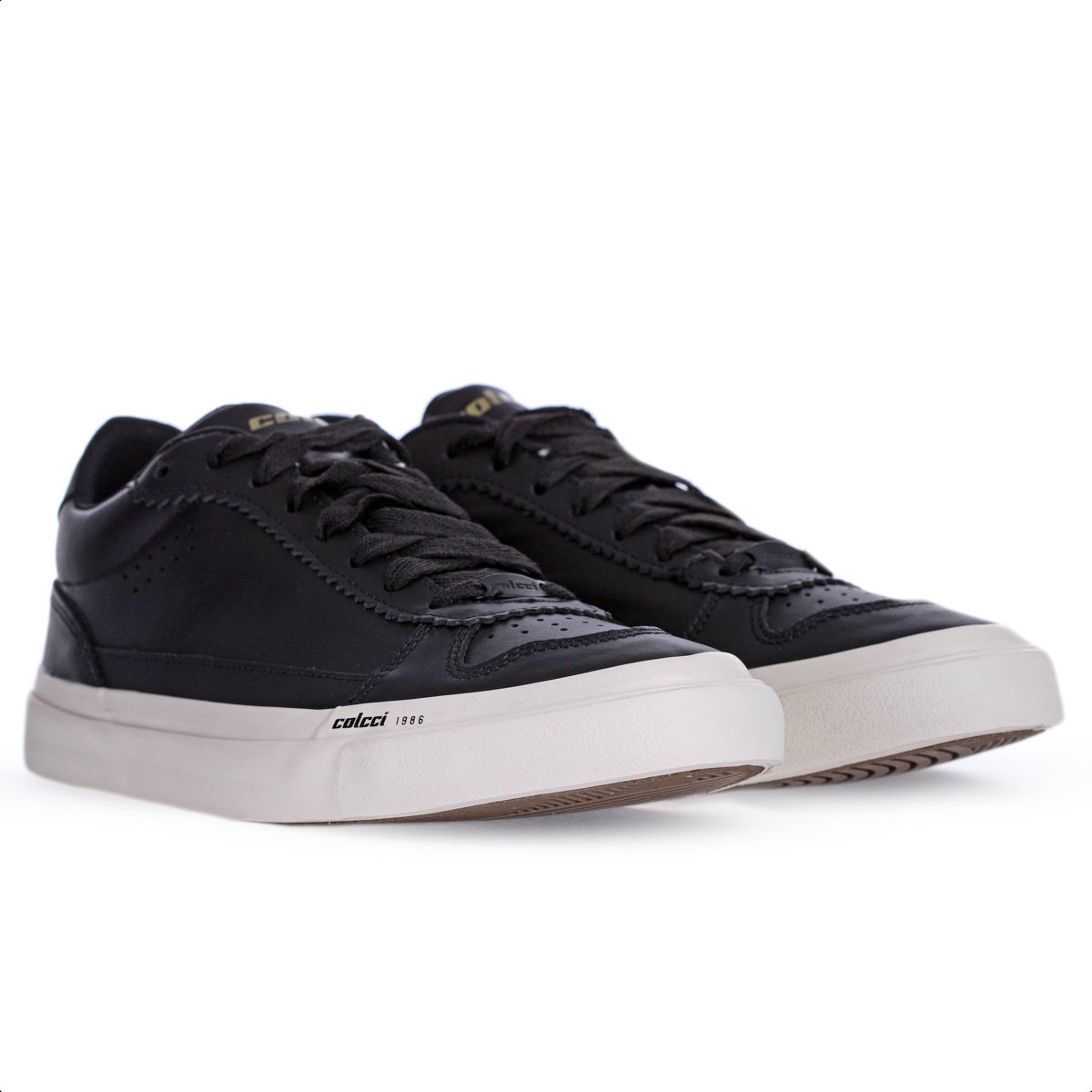 Tenis Colcci 001 Leather Preto - Feminino Preto 3