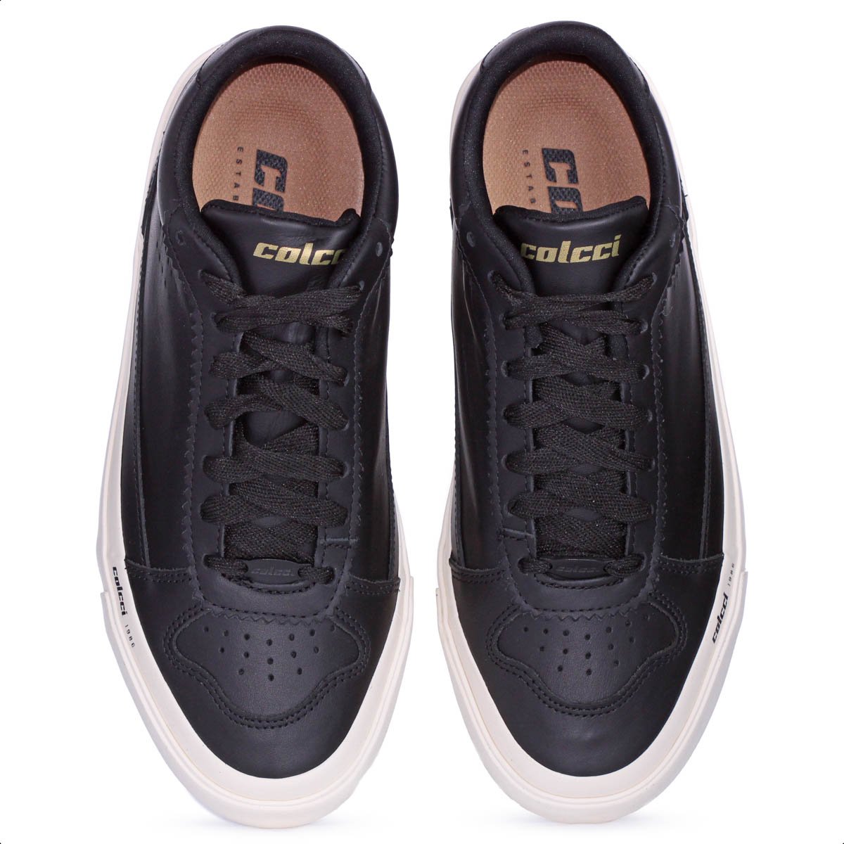 Tenis Colcci 001 Leather Preto - Feminino Preto 5