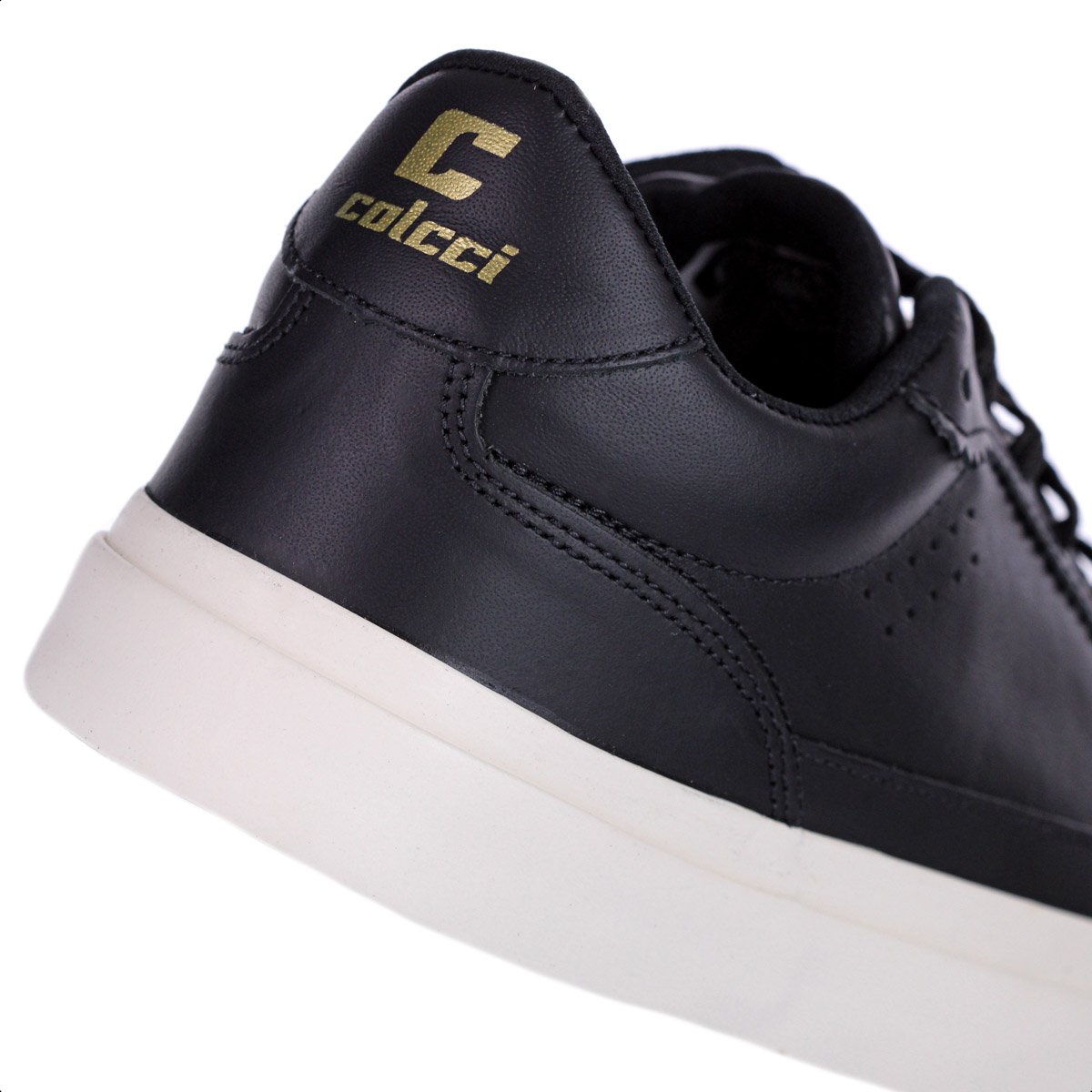 Tenis Colcci 001 Leather Preto - Feminino Preto 8