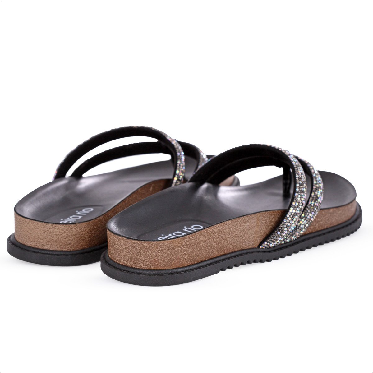 Sandalia Papete Beira Rio 8524107 Preto - Feminino Preto 5